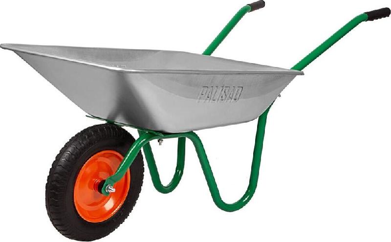 Тачка садовая PALISAD Тачка садовая, грузоподъемность 100 кг, объем 65 л 689125