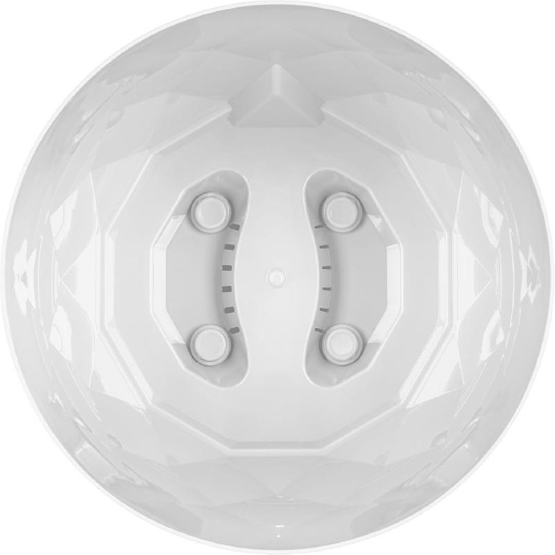 Горшок цветочный Homver Laurel 9.3 л белый