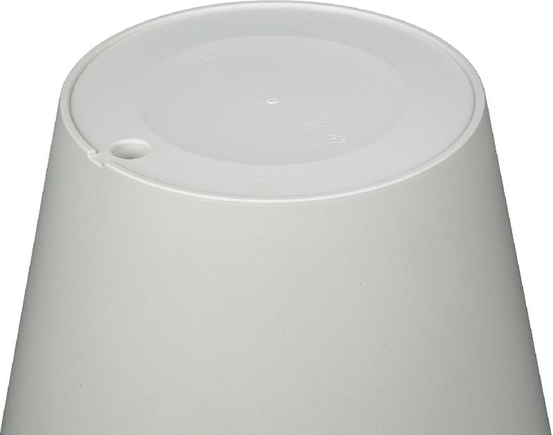 Горшок цветочный Homver Tarragon 7 л серый