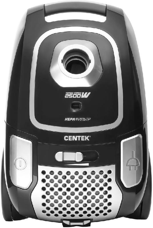 Пылесос CENTEK CT-2519 черный/хром