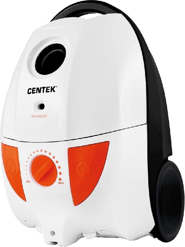 Пылесос CENTEK CT-2503 белый/оранжевый