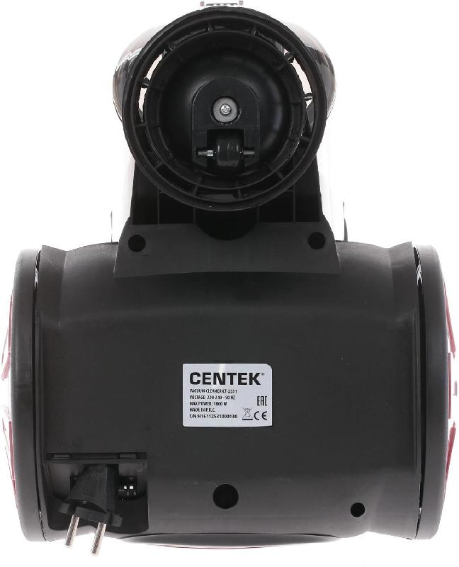 Безмешковый пылесос CENTEK СТ-2531 красный/черный