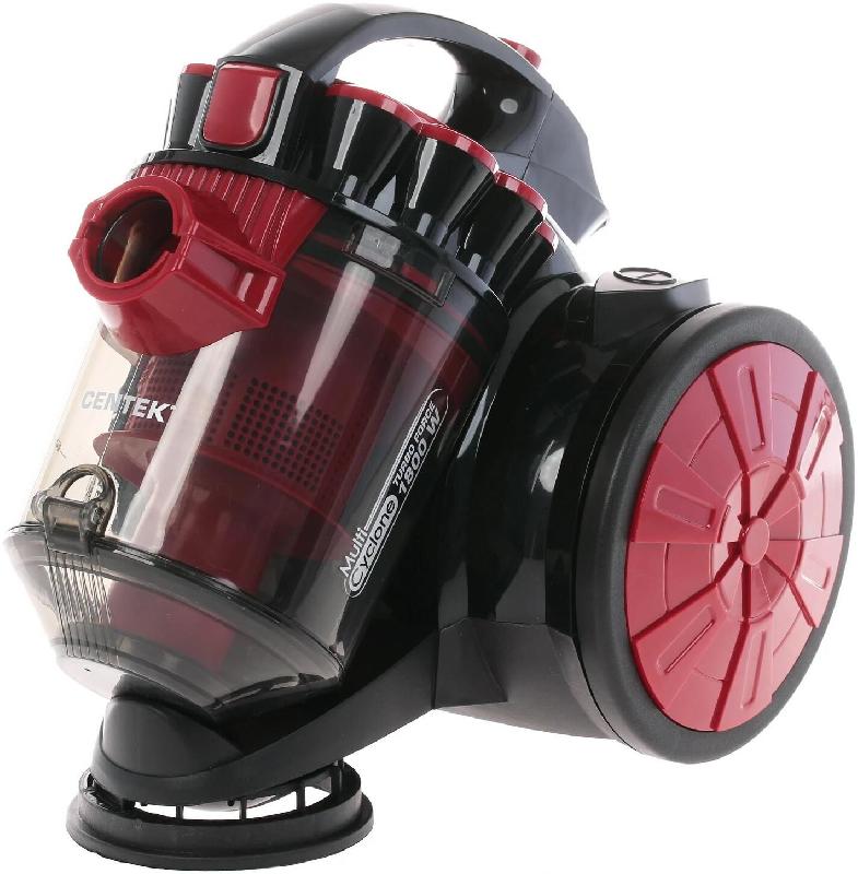 Безмешковый пылесос CENTEK СТ-2531 красный/черный