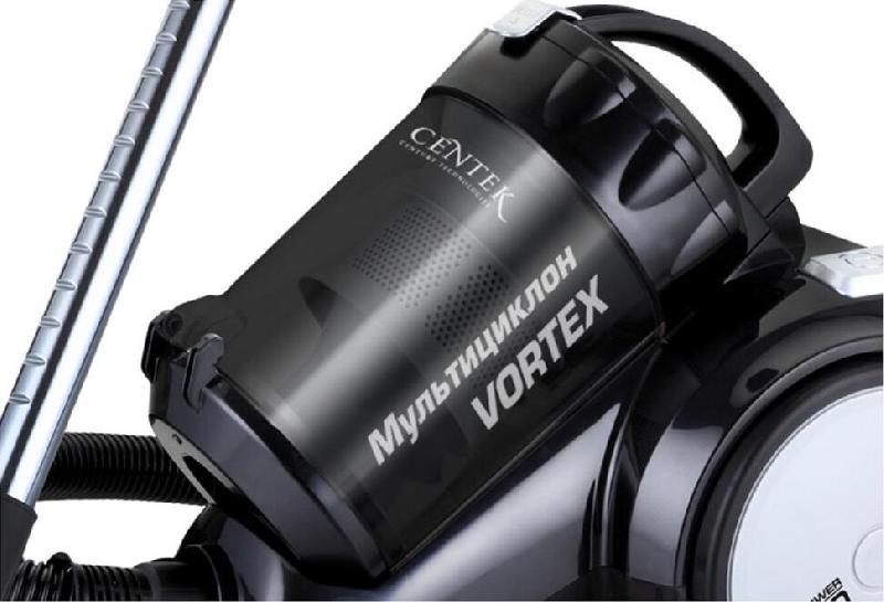 Безмешковый пылесос CENTEK CT-2524 черный/Grey