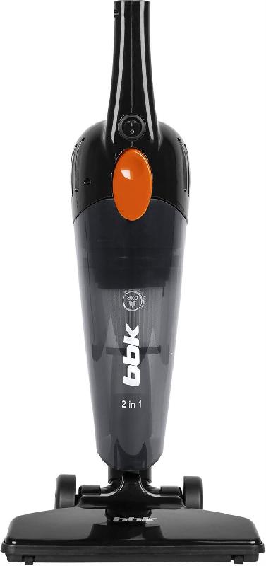 Вертикальный пылесос BBK BV2900 черный/оранжевый