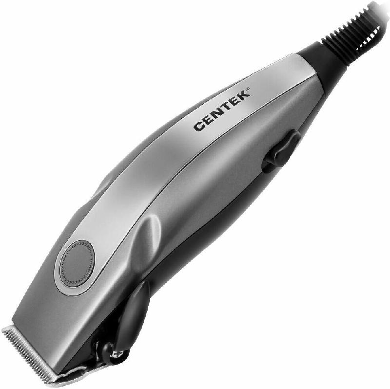 Машинка для стрижки CENTEK CT-2109 серый/хром