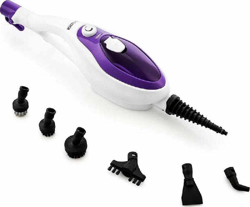 Швабра паровая Kitfort KT-1004-4 фиолетовый