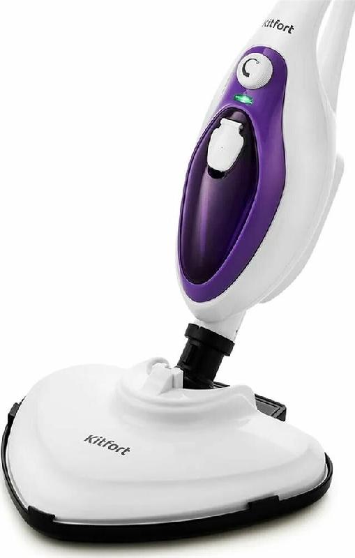 Швабра паровая Kitfort KT-1004-4 фиолетовый