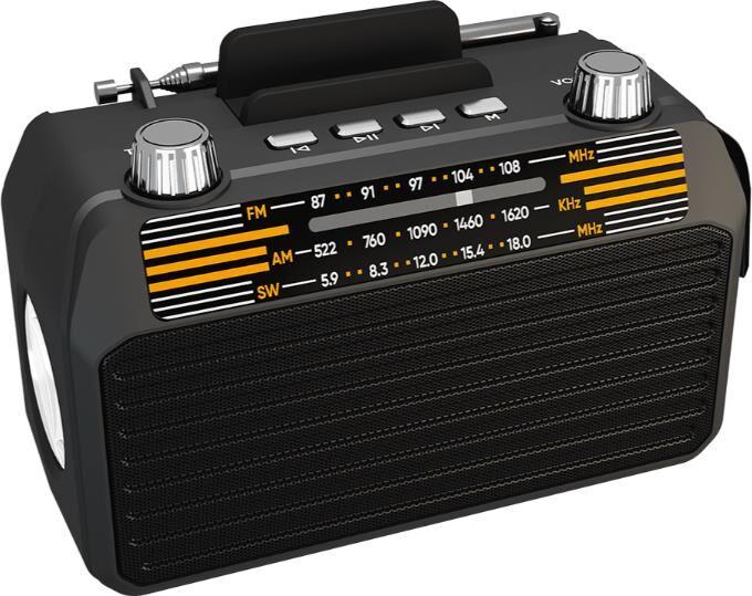 Аудиосистема Soundmax Радиоприемник SM-RD2114UB(черный)