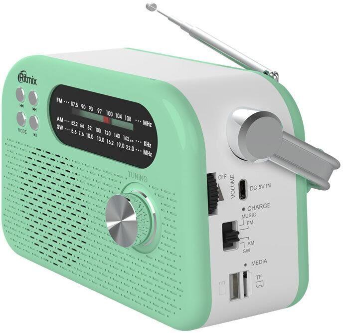 Аудиосистема Ritmix Радиоприемник RPR-045 MINT