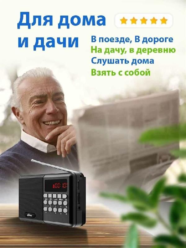 Аудиосистема Ritmix Радиоприемник RPR-001