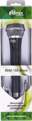Аудиосистема Ritmix Микрофон RDM-155 (Black)