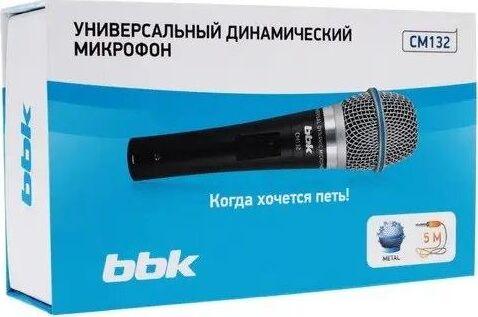 Аудиосистема Bbk Микрофон CM132 темно-серый