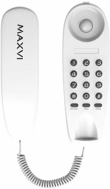 Телефон Maxvi CS-01 белый