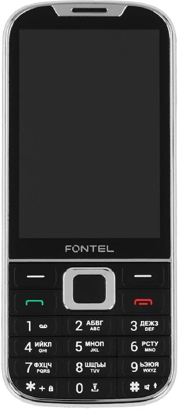 Телефон мобильный FONTEL FP350 черный
