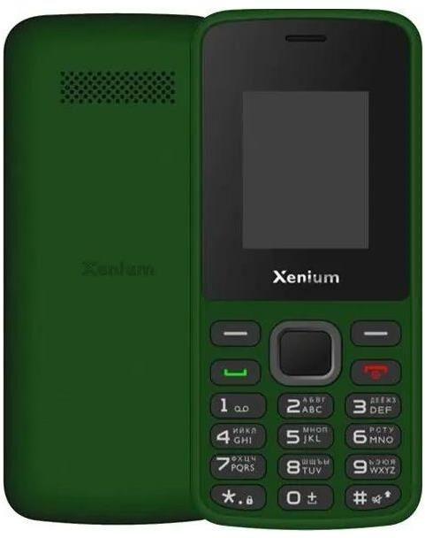 Телефон мобильный XENIUM X175 Green