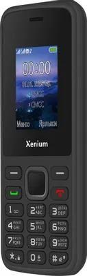Телефон мобильный XENIUM X175 Black
