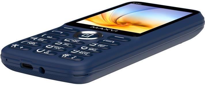 Телефон MAXVI K15c синий
