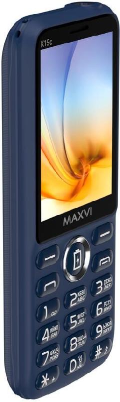 Телефон MAXVI K15c синий