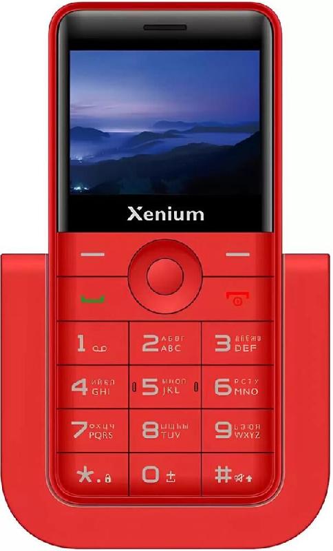 Телефон мобильный XENIUM X700 Red