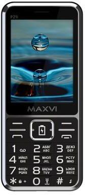 Телефон мобильный MAXVI P21i Black