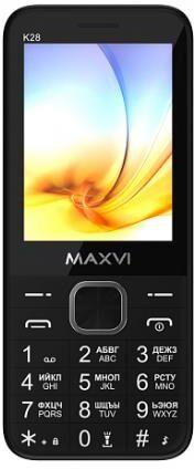 Телефон мобильный MAXVI K28 Black