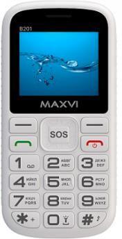 Телефон мобильный MAXVI B201 White