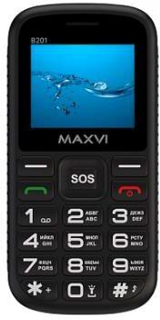 Телефон мобильный MAXVI B201 Black