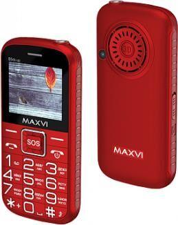 Телефон мобильный MAXVI B5ds up Red