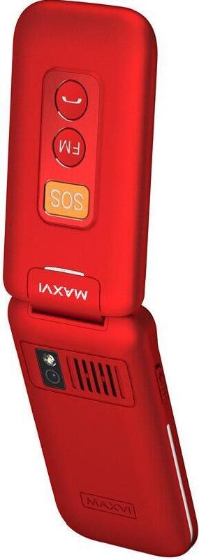 Телефон мобильный MAXVI E5 up Red