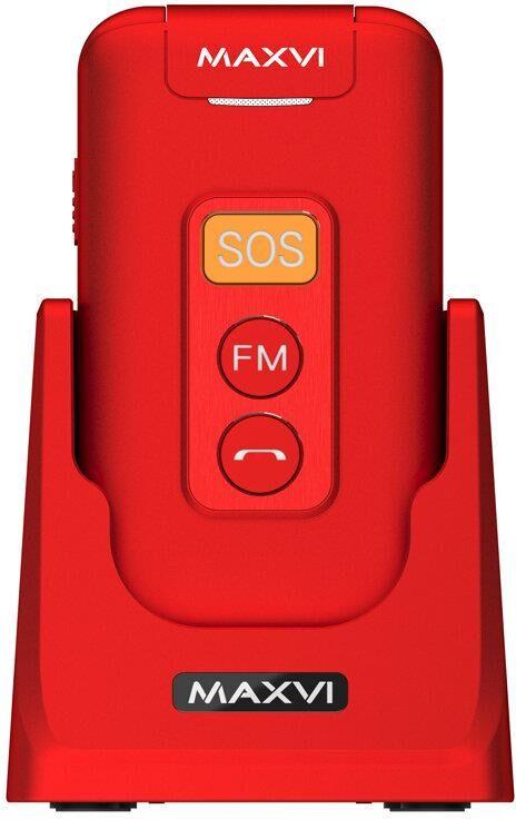 Телефон мобильный MAXVI E5 up Red
