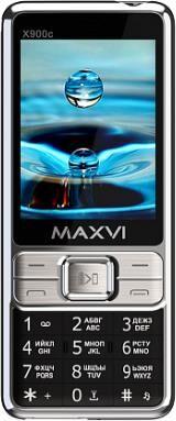Телефон мобильный MAXVI X900c Black