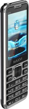 Телефон мобильный MAXVI X10i Metallic Silver