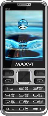 Телефон мобильный MAXVI X10i Metallic Silver