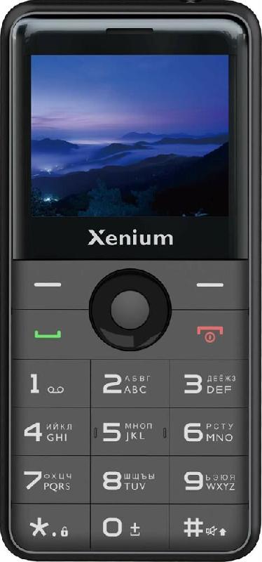Телефон мобильный XENIUM X700 Black