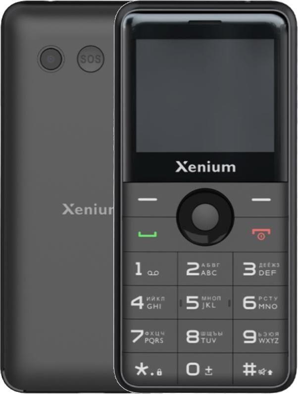 Телефон мобильный XENIUM X700 Black