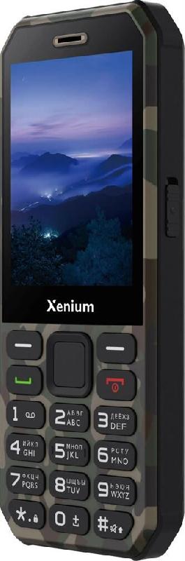 Телефон мобильный XENIUM X300 Green Camouflage