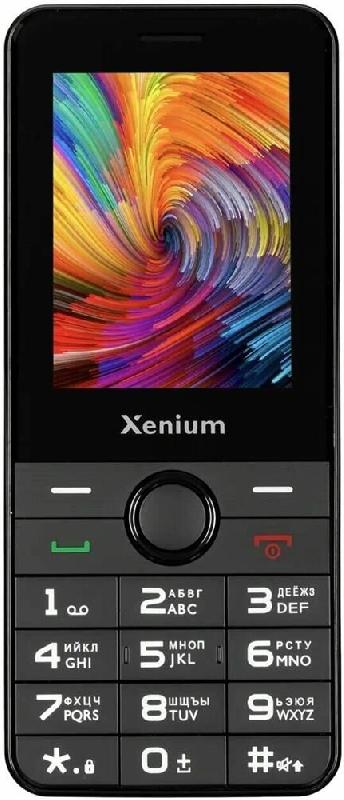 Телефон мобильный XENIUM X240 Black