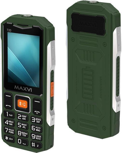 Телефон мобильный MAXVI T20 Green