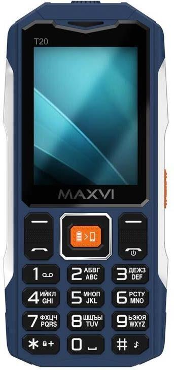 Телефон мобильный MAXVI T20 Blue