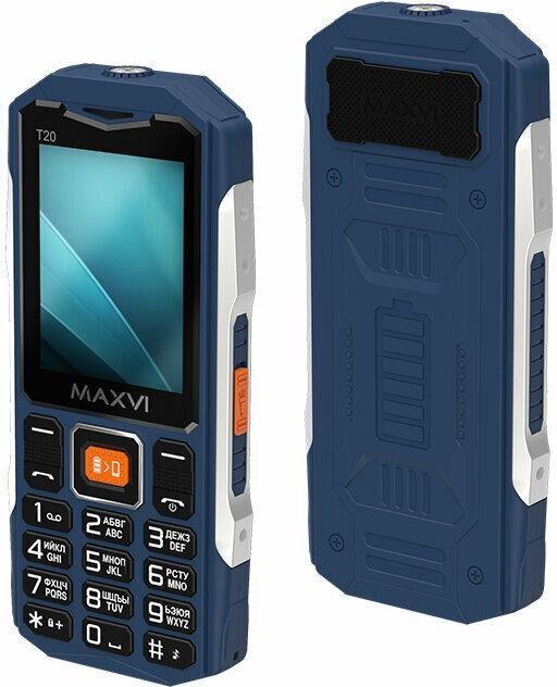 Телефон мобильный MAXVI T20 Blue