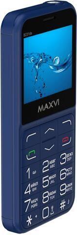 Телефон мобильный MAXVI B231ds Blue