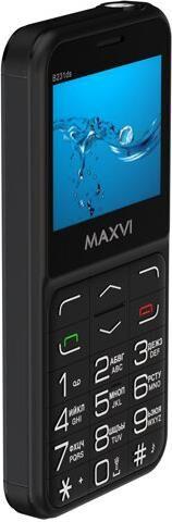 Телефон мобильный MAXVI B231ds Black