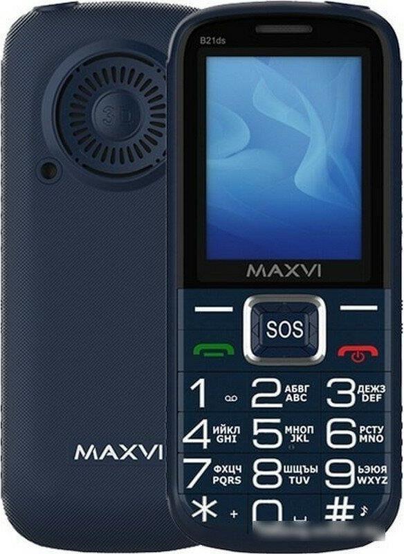 Телефон мобильный MAXVI B21ds up Blue