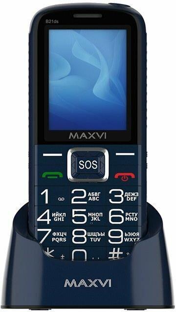 Телефон мобильный MAXVI B21ds up Blue
