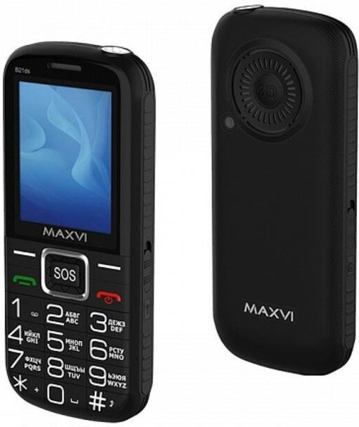 Телефон мобильный MAXVI B21ds up Black