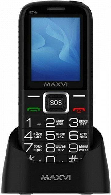 Телефон мобильный MAXVI B21ds up Black