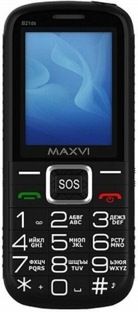Телефон мобильный MAXVI B21ds up Black