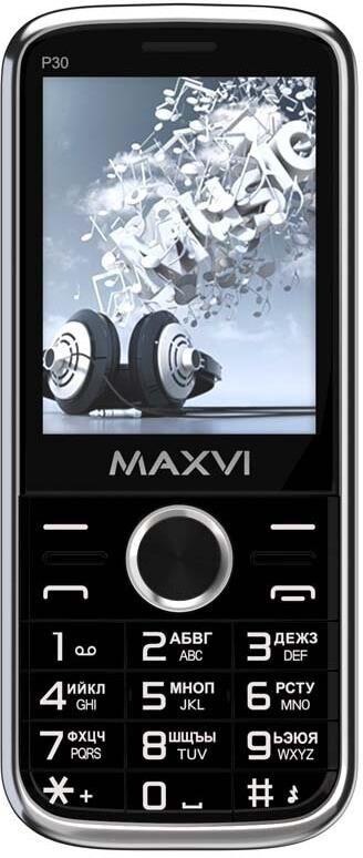 Телефон мобильный MAXVI Р30 Black