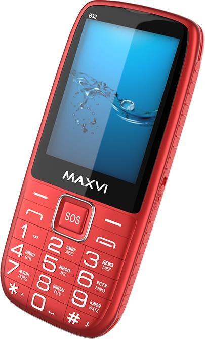 Мобильный телефон MAXVI B32 red
